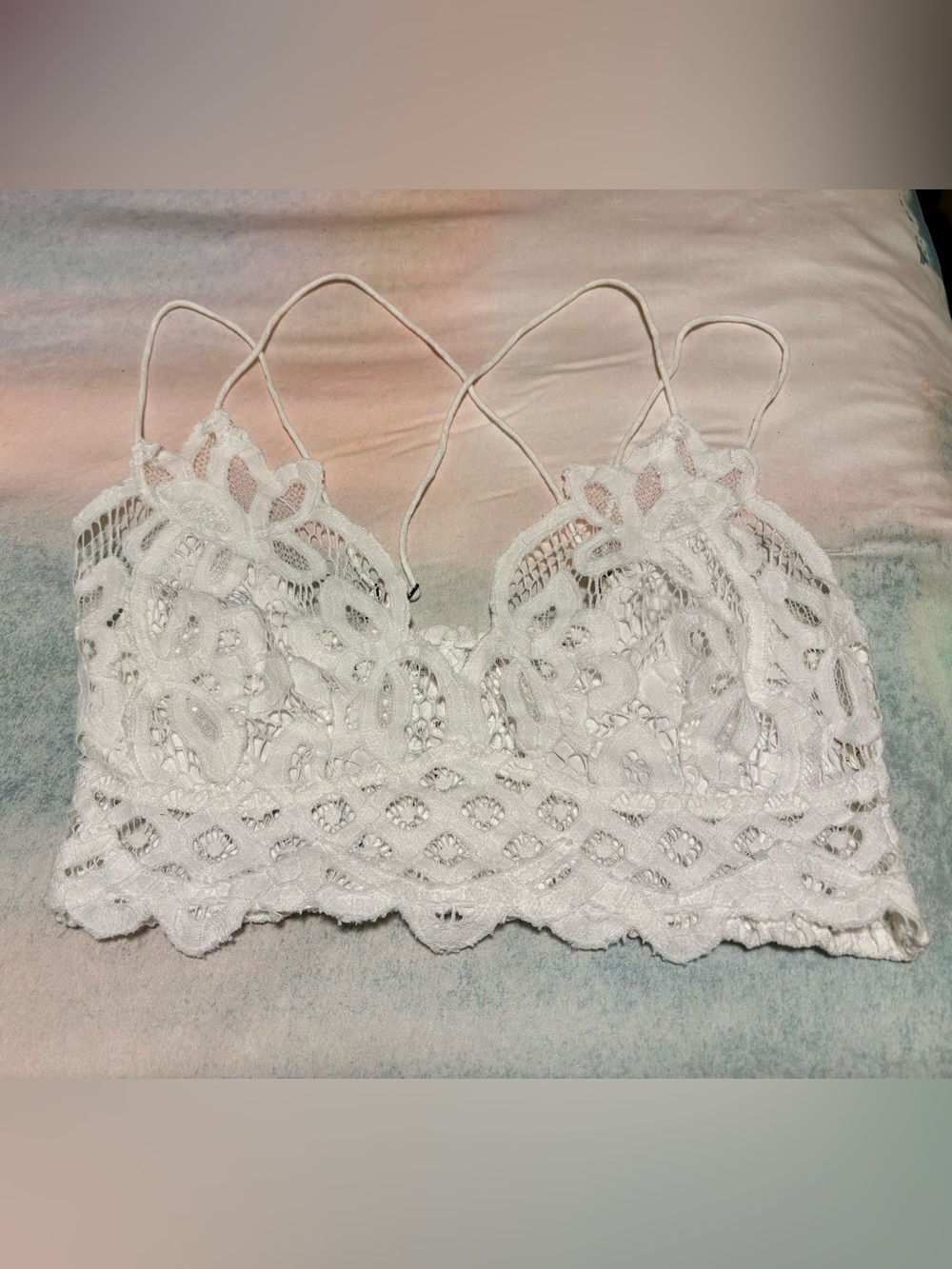 White Lace Adella Bralette